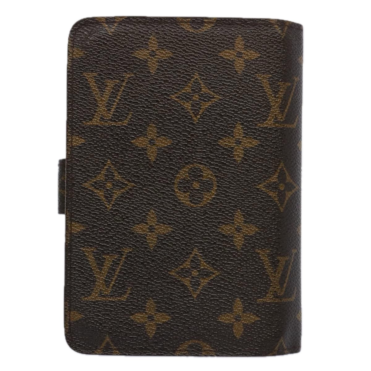 LOUIS VUITTON Monogram Porto Papie Zip Wallet M61207 LV ac2553