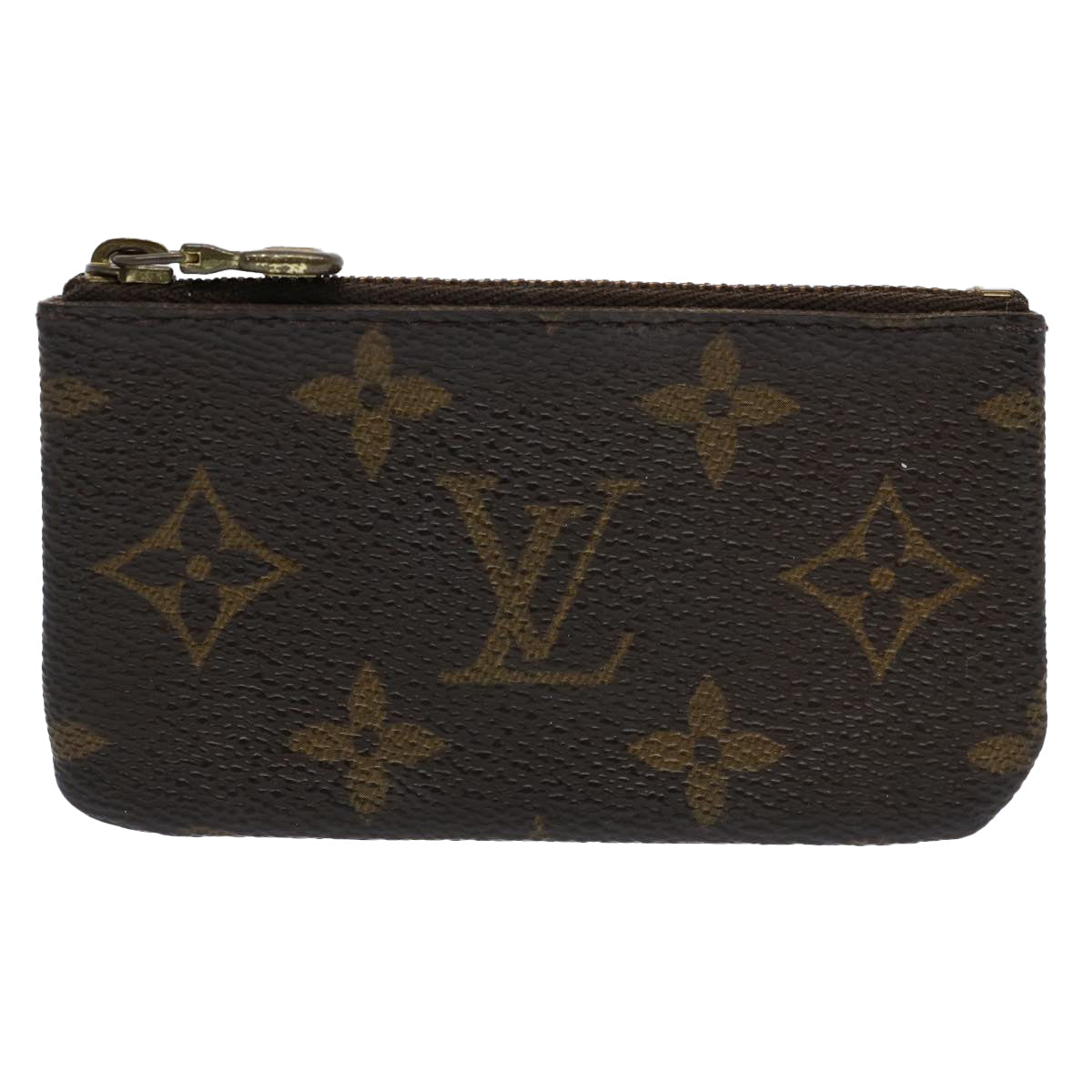 LOUIS VUITTON Monogram Pochette Cles Coin Purse 2Set LV ac2554