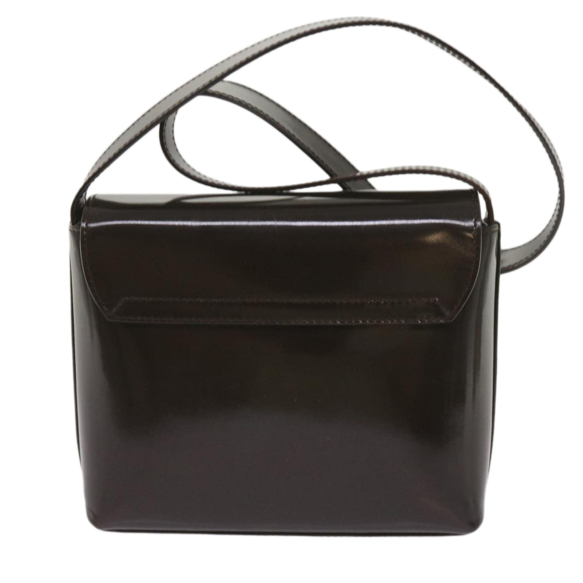 GUCCI Shoulder Bag Leather Brown  ac2694