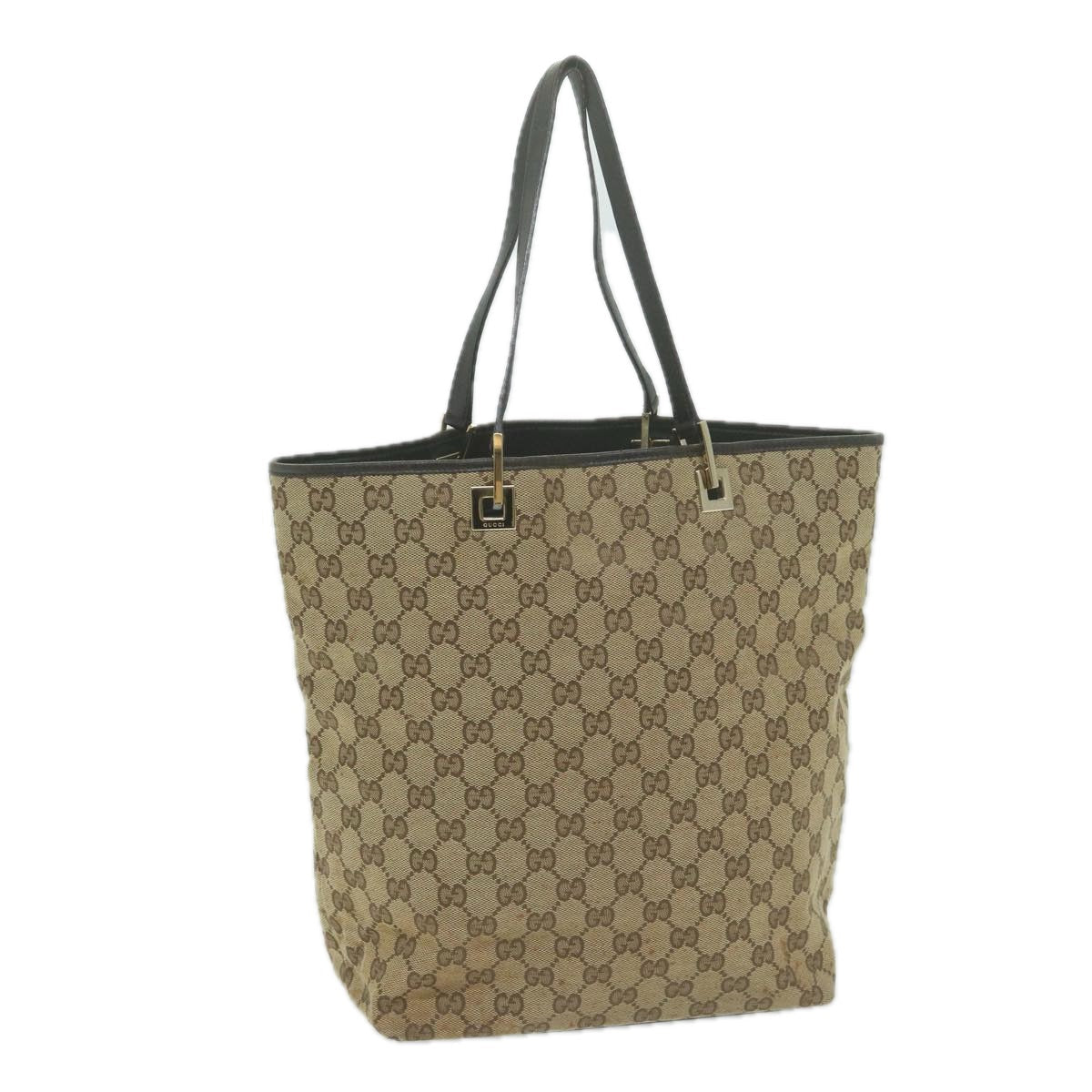 GUCCI GG Canvas Tote Bag Beige 002 1098  ac2713
