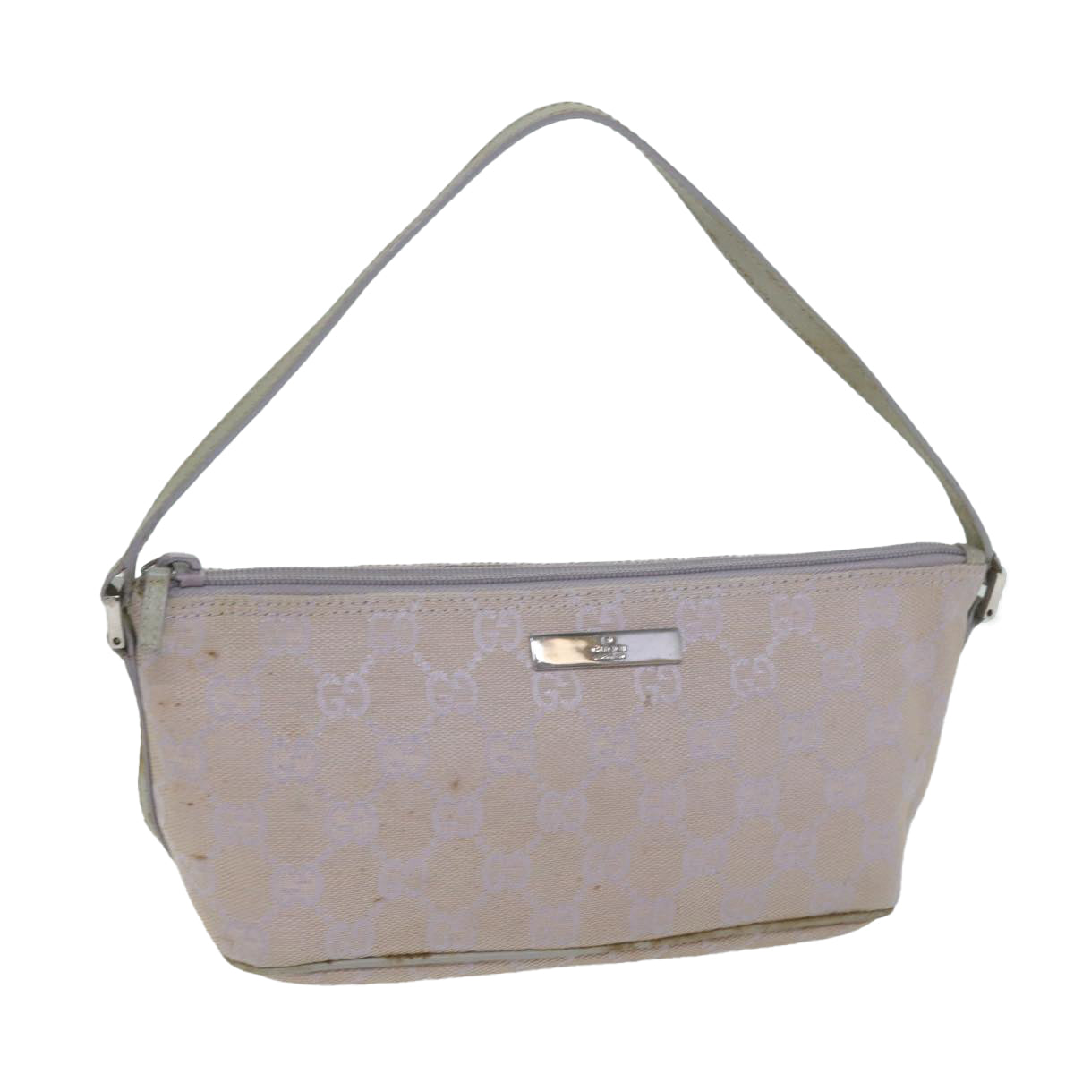 GUCCI GG Canvas Accessory Pouch Purple 07193  ac2717