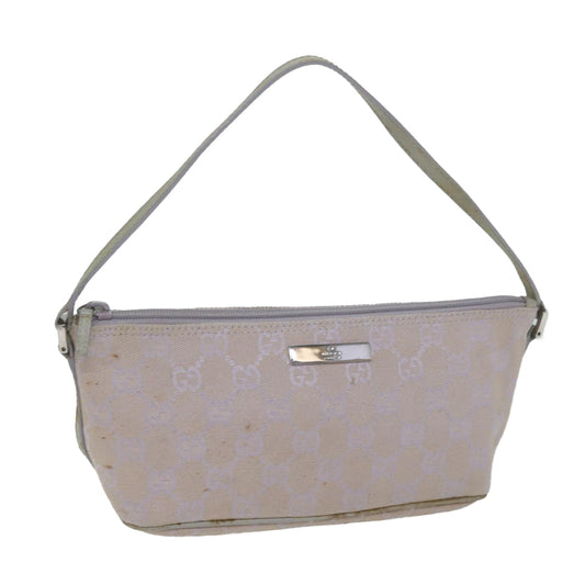 GUCCI GG Canvas Accessory Pouch Purple 07193  ac2717