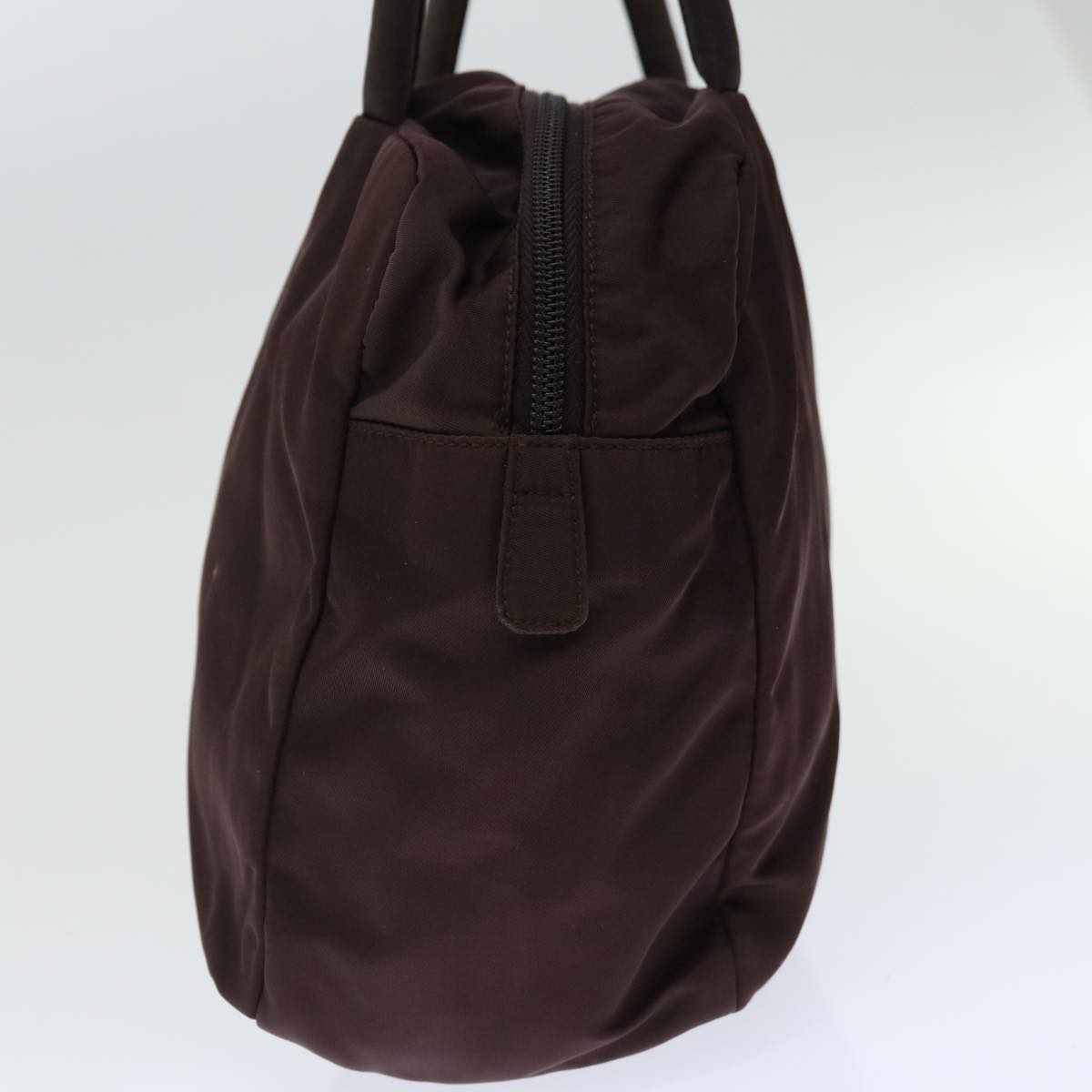 Luxury PradaHand Bag Nylon Brown ac2805