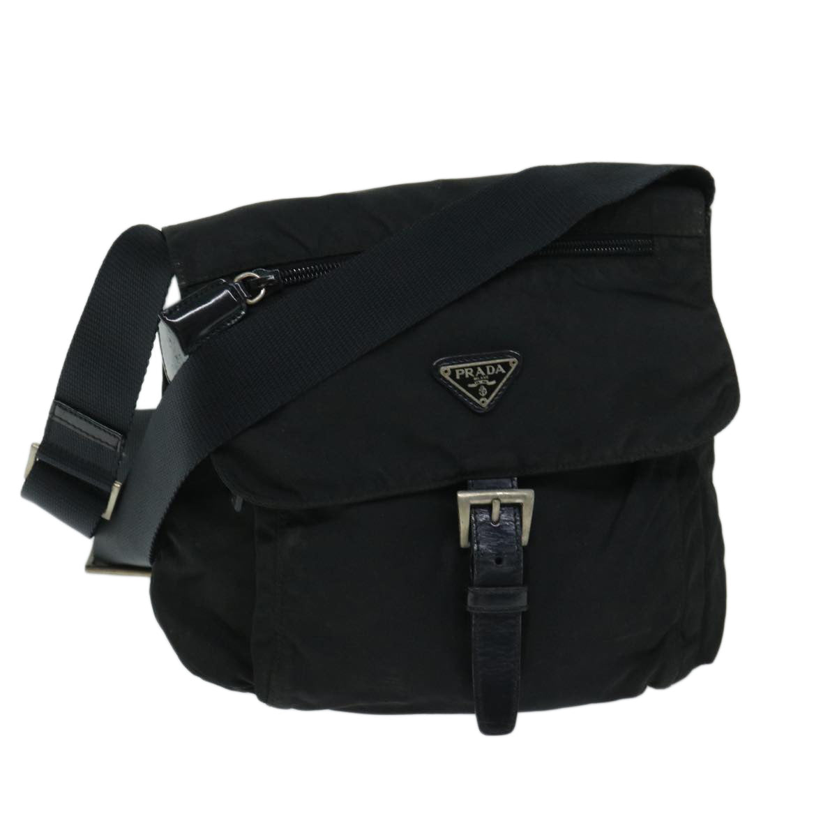Luxury PradaShoulder Bag Nylon Black ac2806
