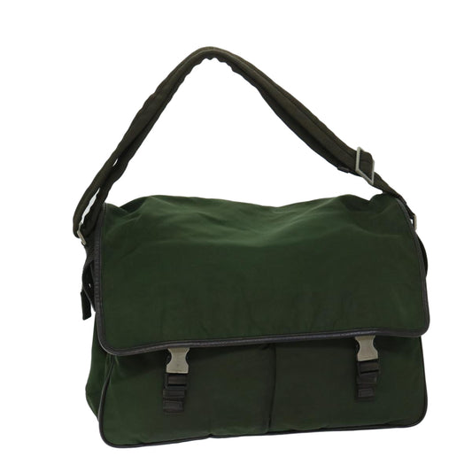 Luxury PradaShoulder Bag Nylon Green ac2814