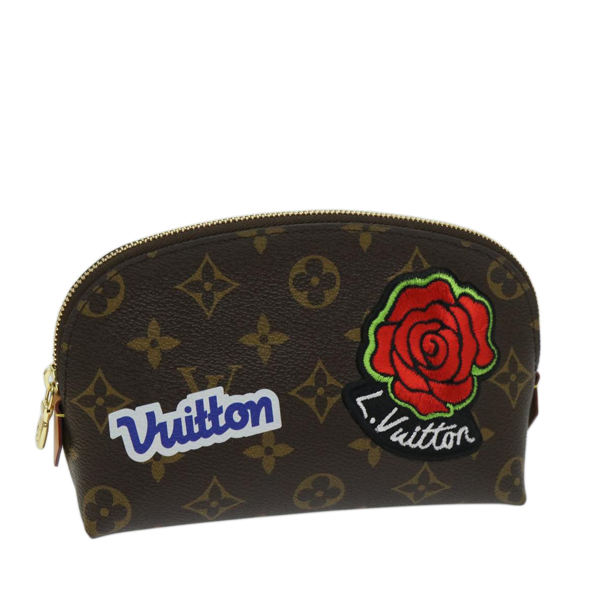 LOUIS VUITTON Monogram LV Story Pochette Cosmetic PM Pouch M43998 ac2841A