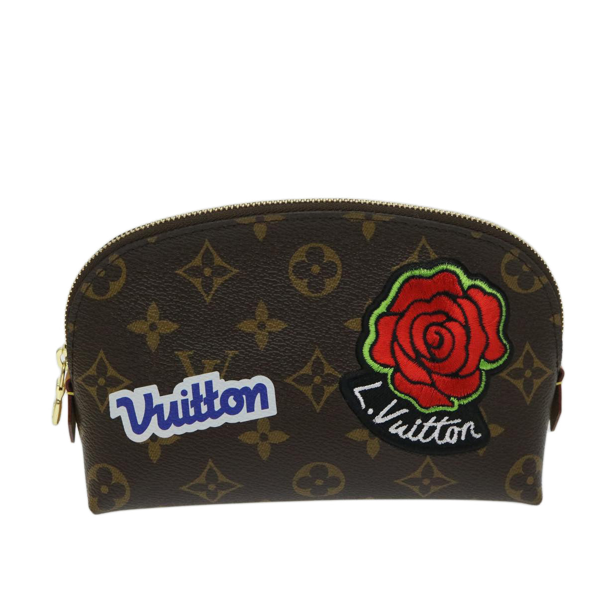 LOUIS VUITTON Monogram LV Story Pochette Cosmetic PM Pouch M43998 ac2841A