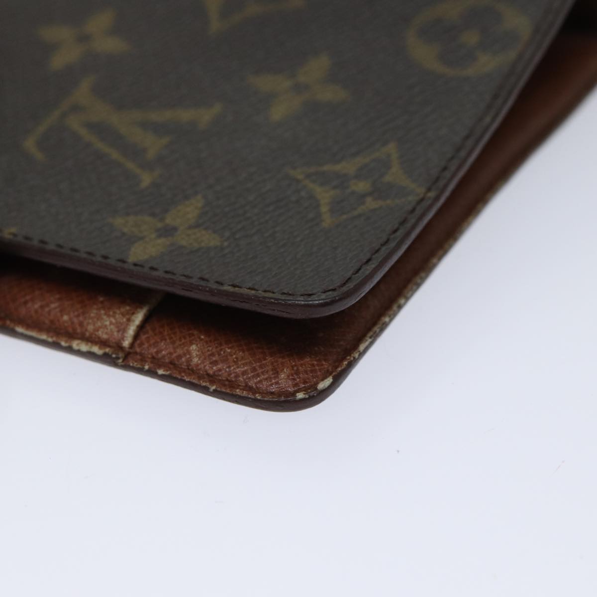 LOUIS VUITTON Monogram Agenda MM Day Planner Cover R20105 LV ac2854