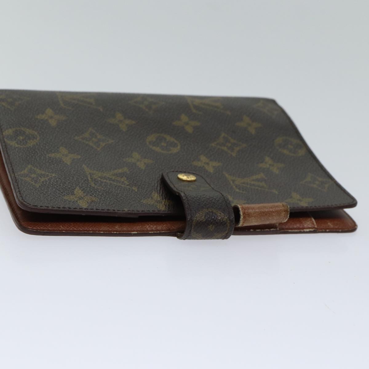 LOUIS VUITTON Monogram Agenda MM Day Planner Cover R20105 LV ac2854