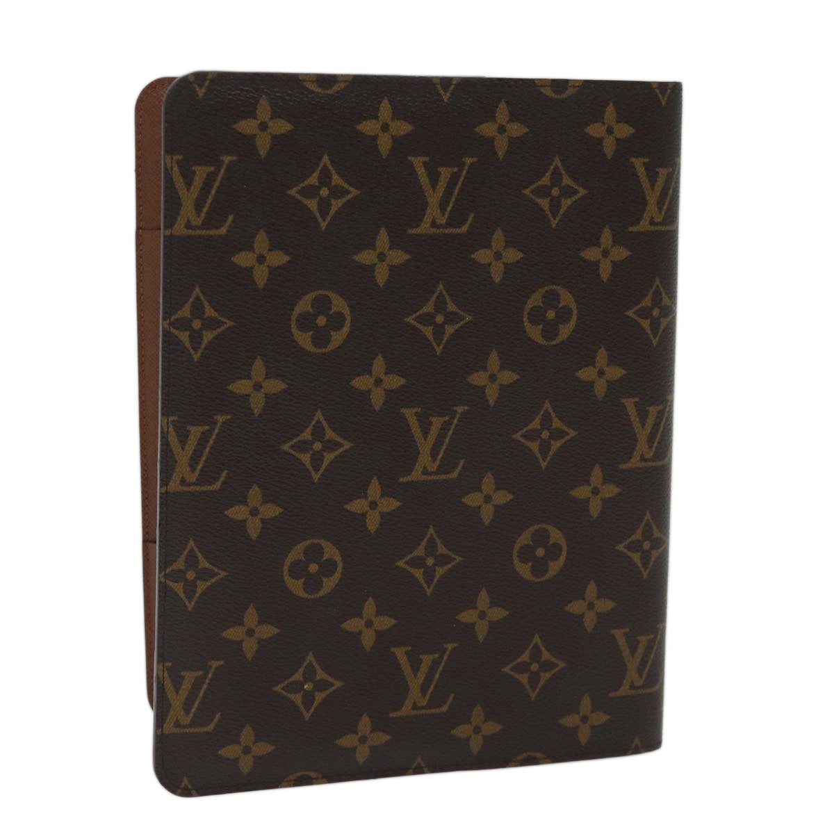 LOUIS VUITTON Monogram Agenda Bureau Day Planner Cover R20100 LV ac2875