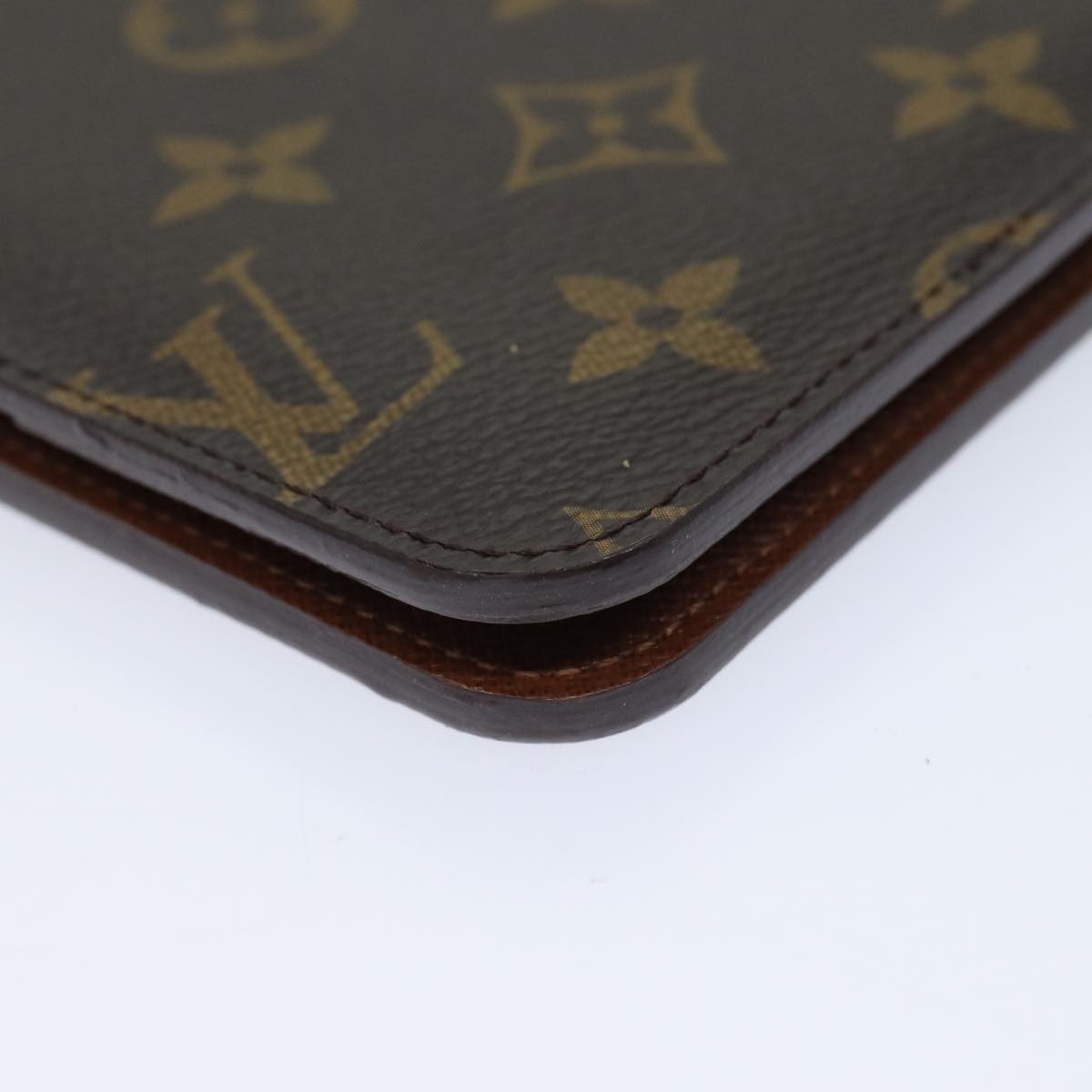 LOUIS VUITTON Monogram Agenda Bureau Day Planner Cover R20100 LV ac2875