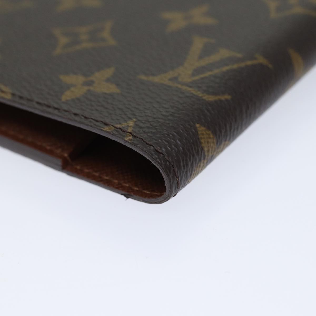 LOUIS VUITTON Monogram Agenda Bureau Day Planner Cover R20100 LV ac2875