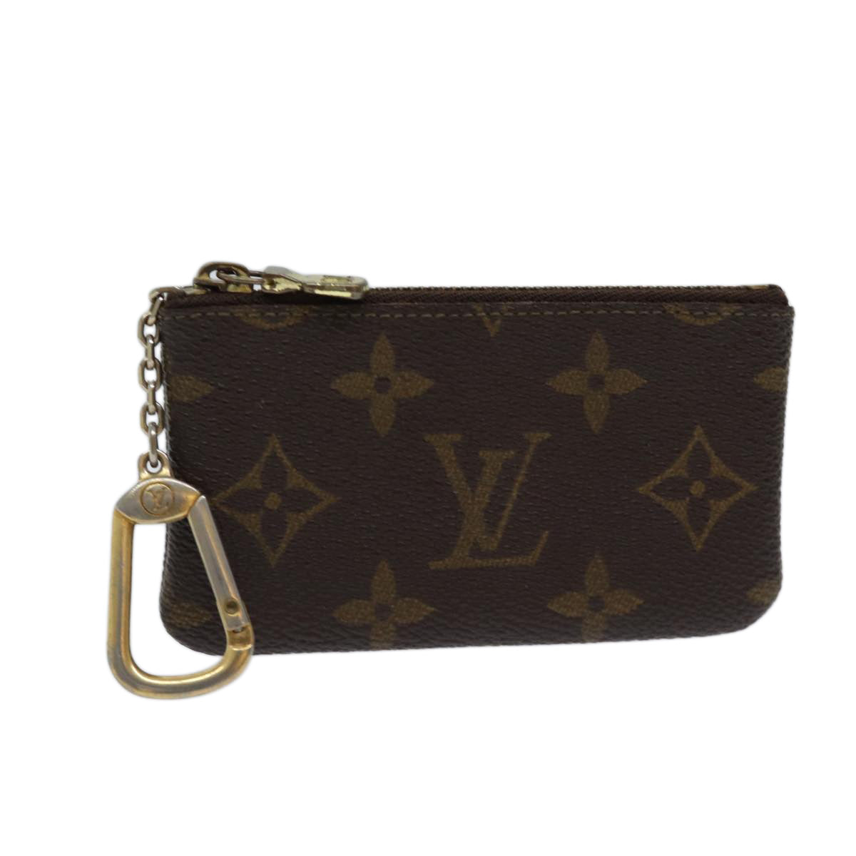 LOUIS VUITTON Monogram Pochette Cles Coin Purse M62650 LV ac2877