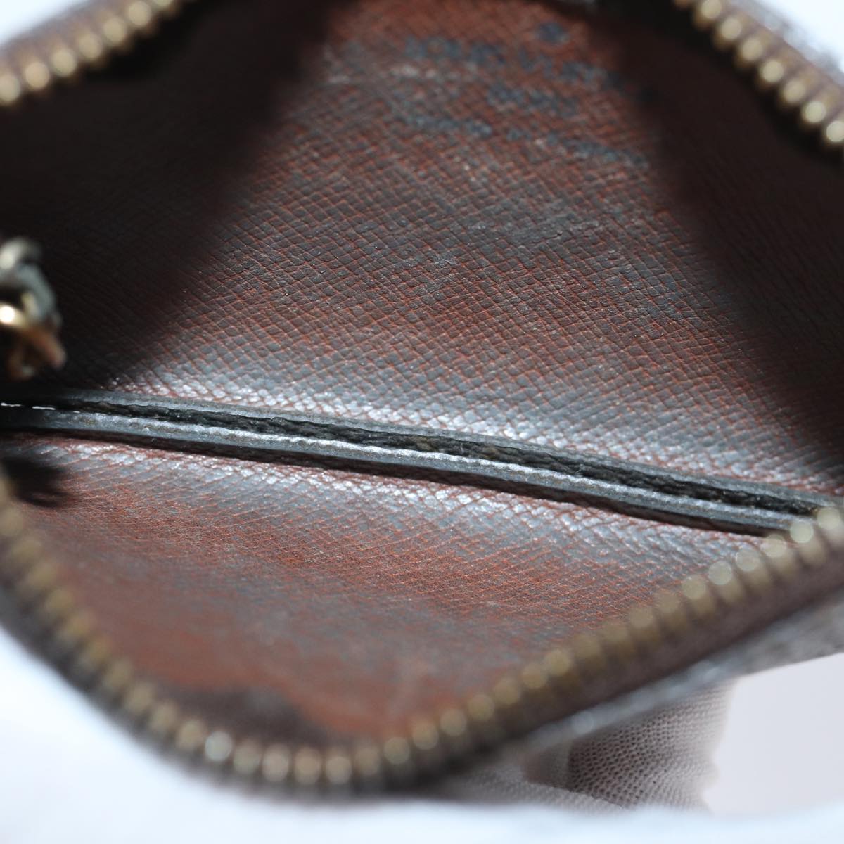 LOUIS VUITTON Monogram Pochette Cles Coin Purse M62650 LV ac2877
