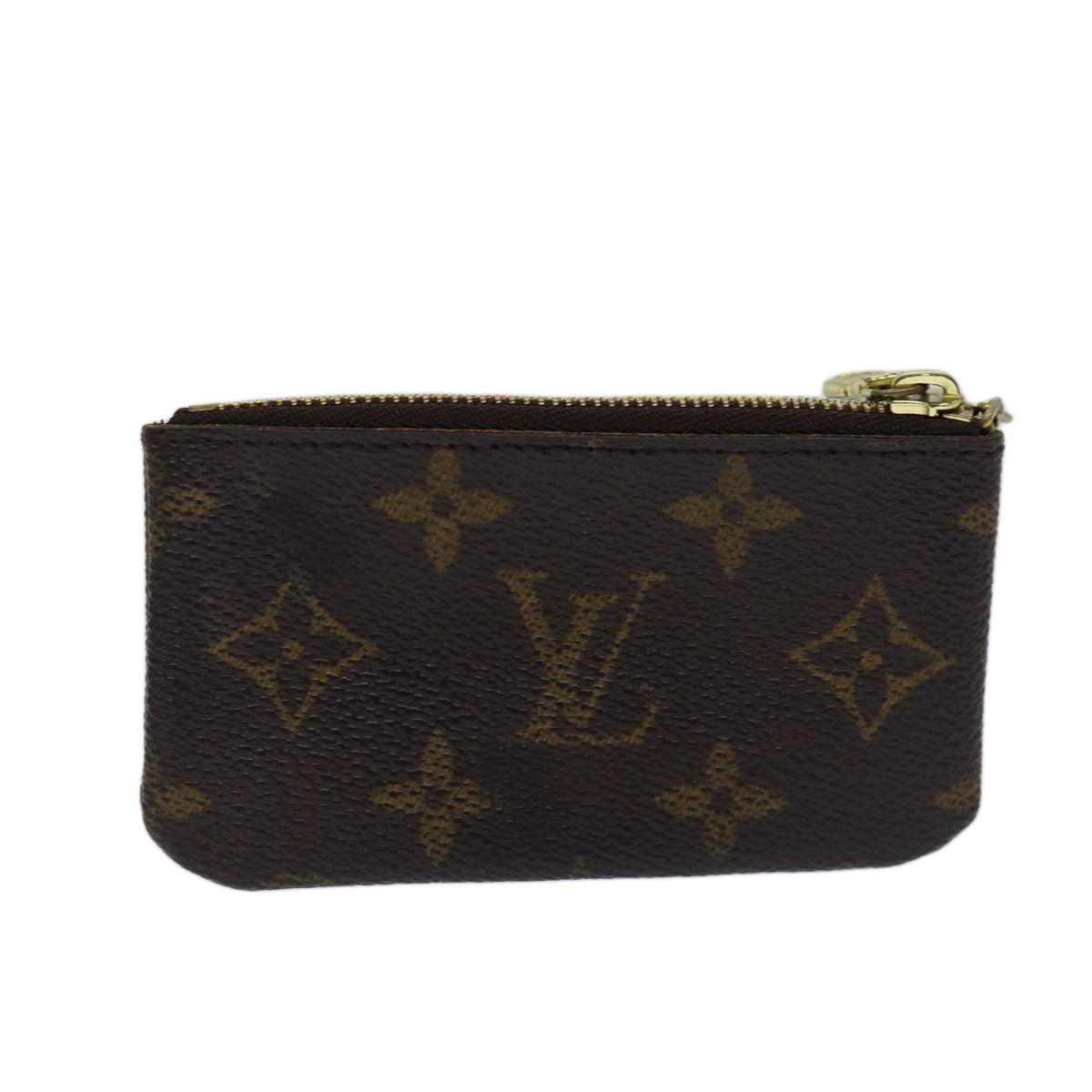 LOUIS VUITTON Monogram Pochette Cles Coin Purse M62650 LV ac2878