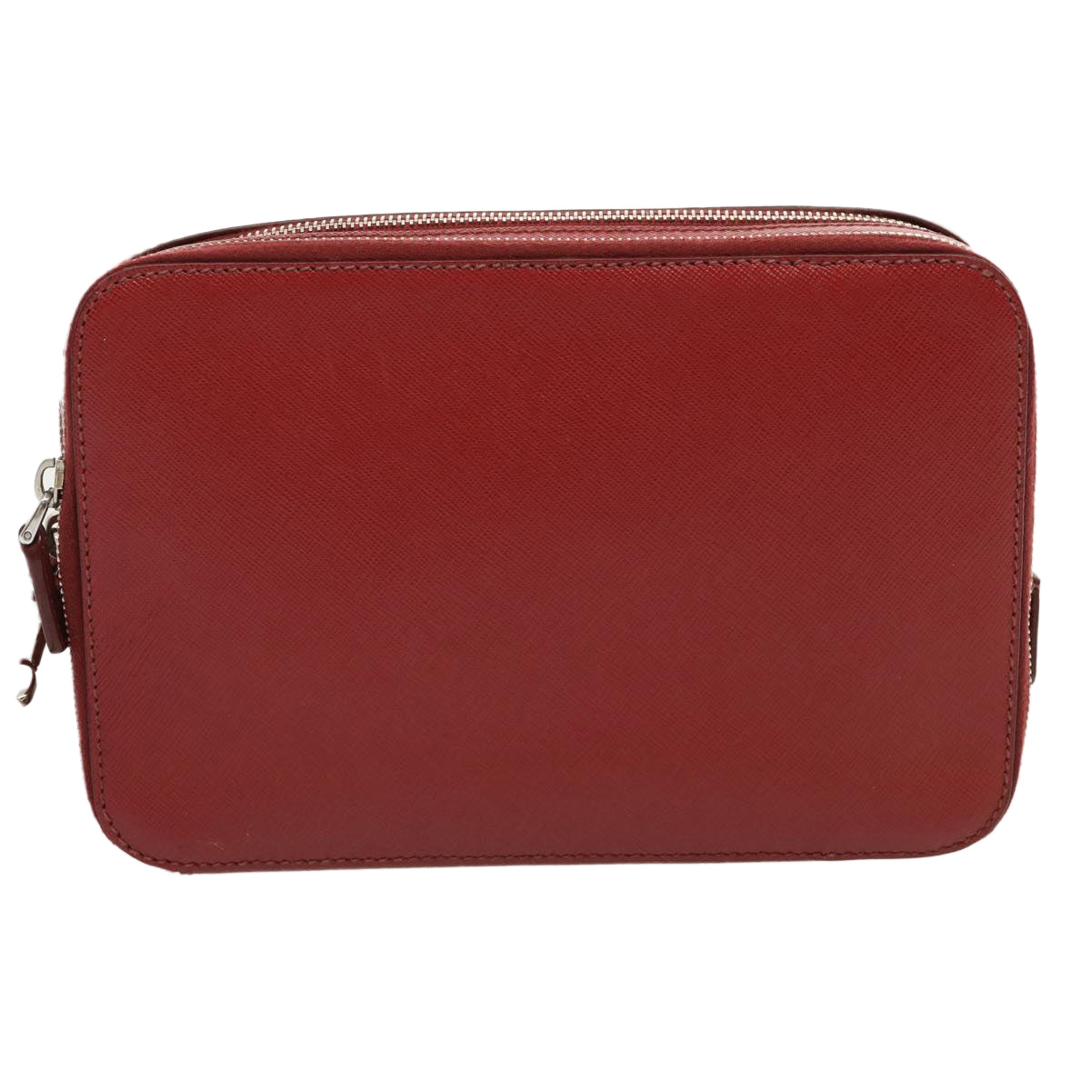 Luxury PradaSafiano leather Clutch Bag Red ac2882