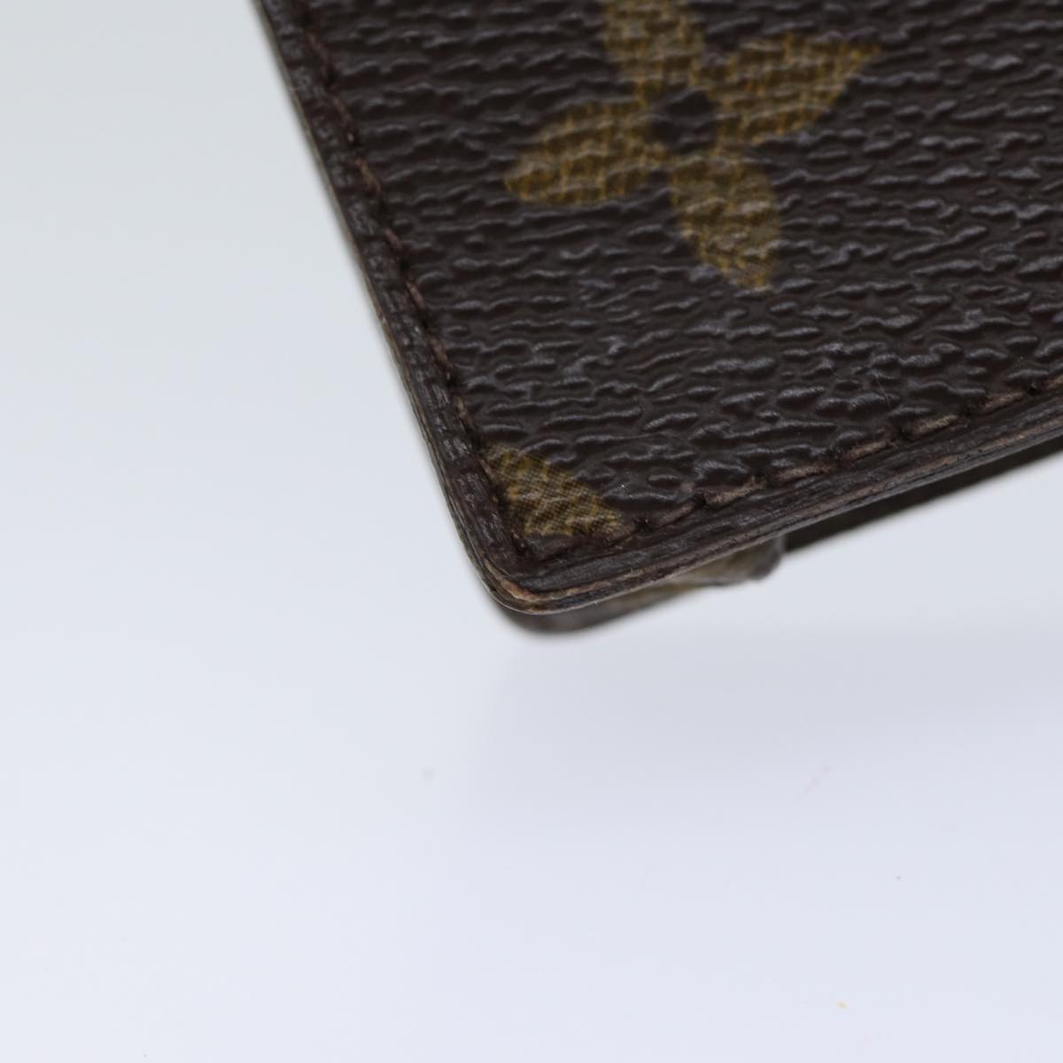 LOUIS VUITTON Monogram Etui Lunette Simple Glasses Case Old model LV ac2888