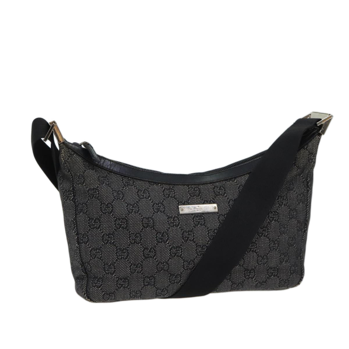 Luxury Gucci Trending 2025 GG Canvas Shoulder Bag Black  ac2892