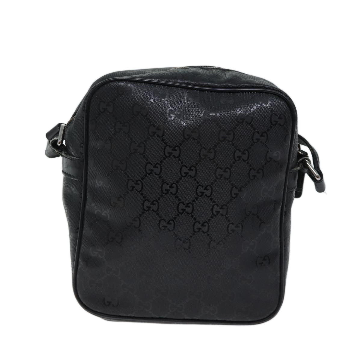 Luxury Gucci Trending 2025 GG Canvas Shoulder Bag PVC Black  ac2900
