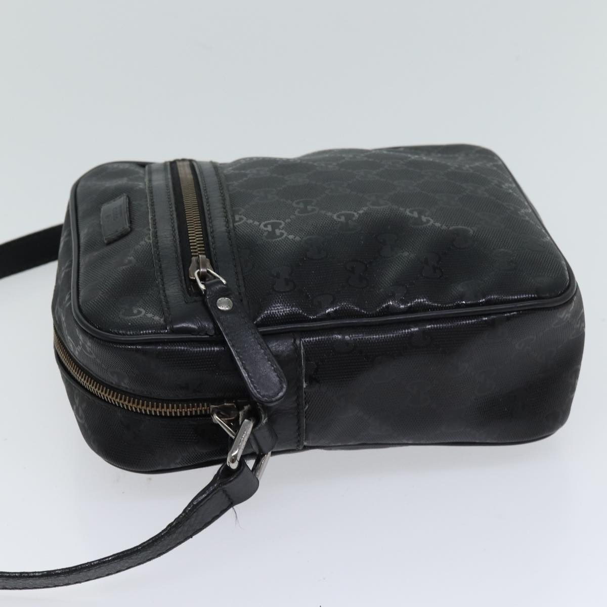Luxury Gucci Trending 2025 GG Canvas Shoulder Bag PVC Black  ac2900