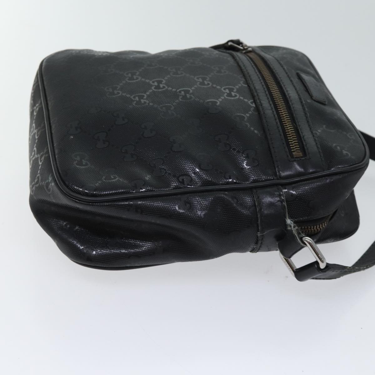 Luxury Gucci Trending 2025 GG Canvas Shoulder Bag PVC Black  ac2900