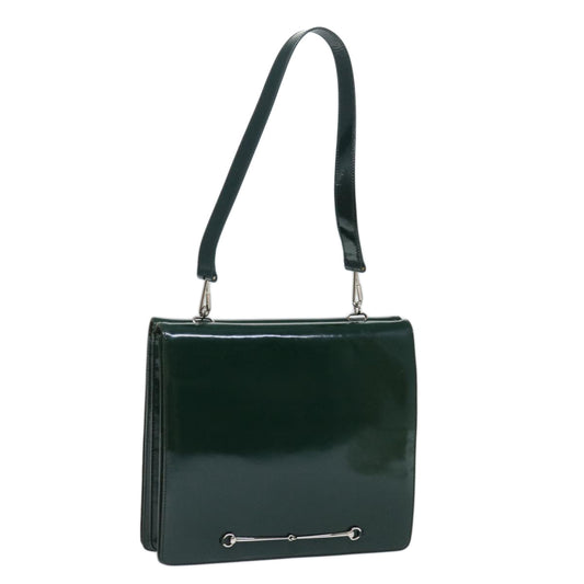 Luxury Gucci Trending 2025 Horsebit Shoulder Bag Enamel Green 001 2684 1737  ac2913