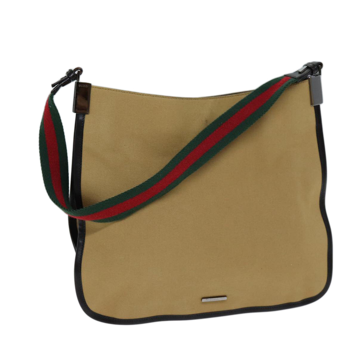 Luxury Gucci Trending 2025 Web Sherry Line Shoulder Bag Canvas Beige Green 001 4321 2684  ac2967