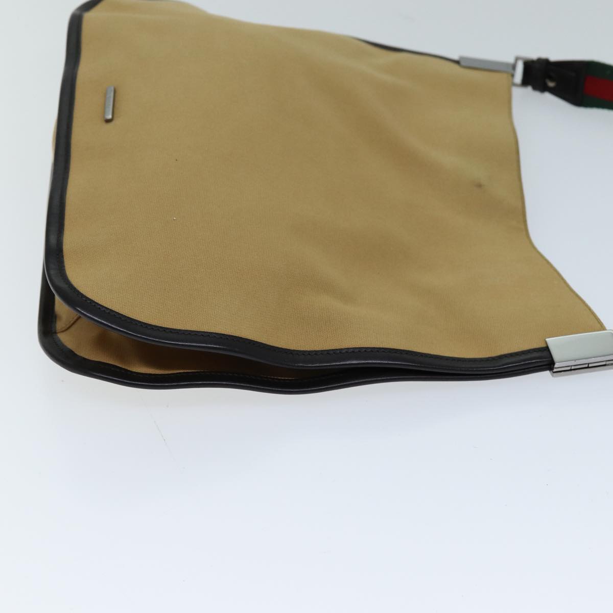 Luxury Gucci Trending 2025 Web Sherry Line Shoulder Bag Canvas Beige Green 001 4321 2684  ac2967