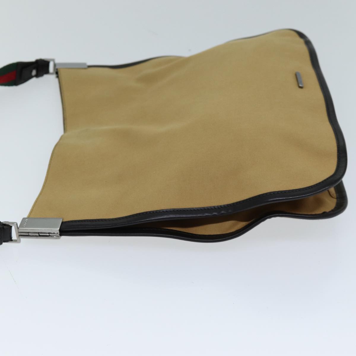 Luxury Gucci Trending 2025 Web Sherry Line Shoulder Bag Canvas Beige Green 001 4321 2684  ac2967