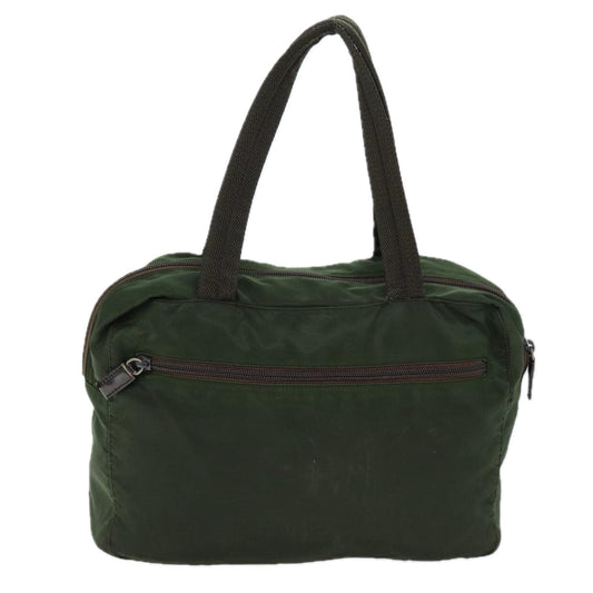 Luxury PradaHand Bag Nylon Khaki ac2986