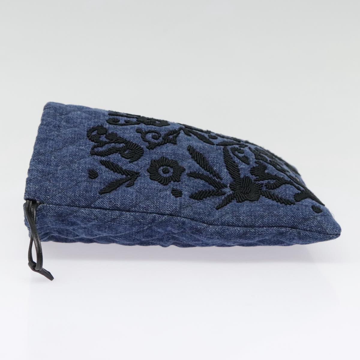 Luxury Prada Pouch Denim Navy  ac3172
