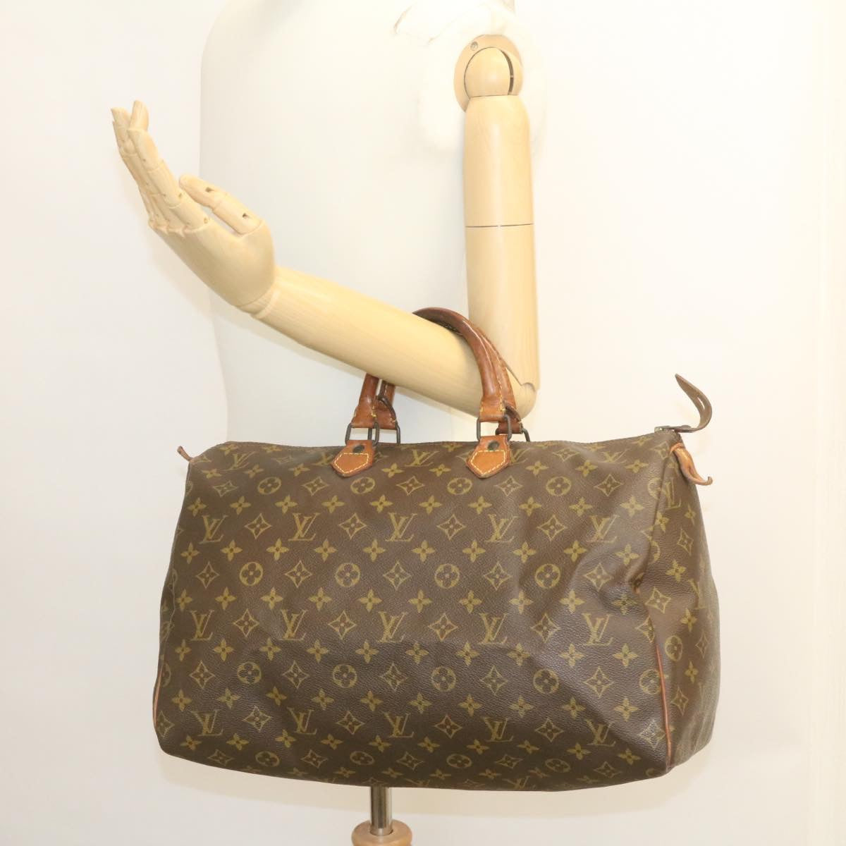 LOUIS VUITTON Monogram Speedy 40 Hand Bag M41522 LV  ac319