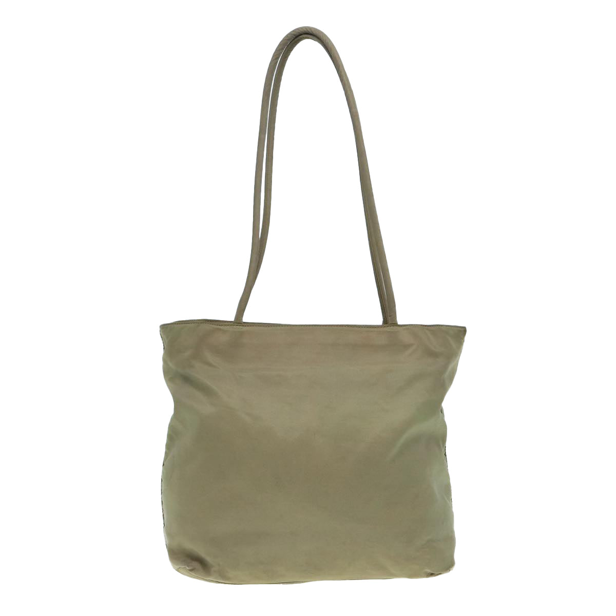 Luxury Prada Tote Bag Nylon Beige  ac3213