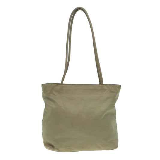 Luxury Prada Tote Bag Nylon Beige  ac3213
