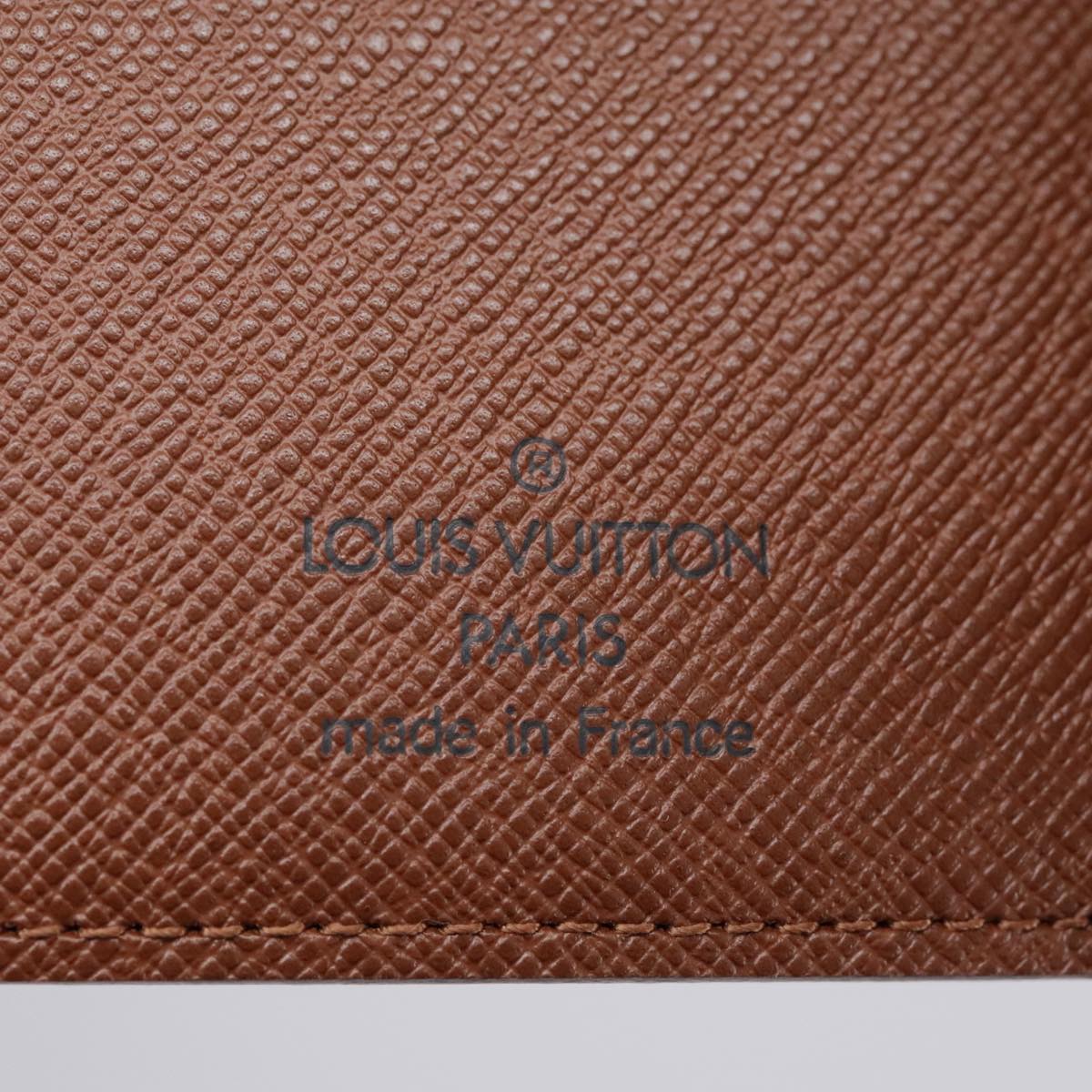 LOUIS VUITTON Monogram Agenda Mini Day Planner Cover R20007 LV ac3286