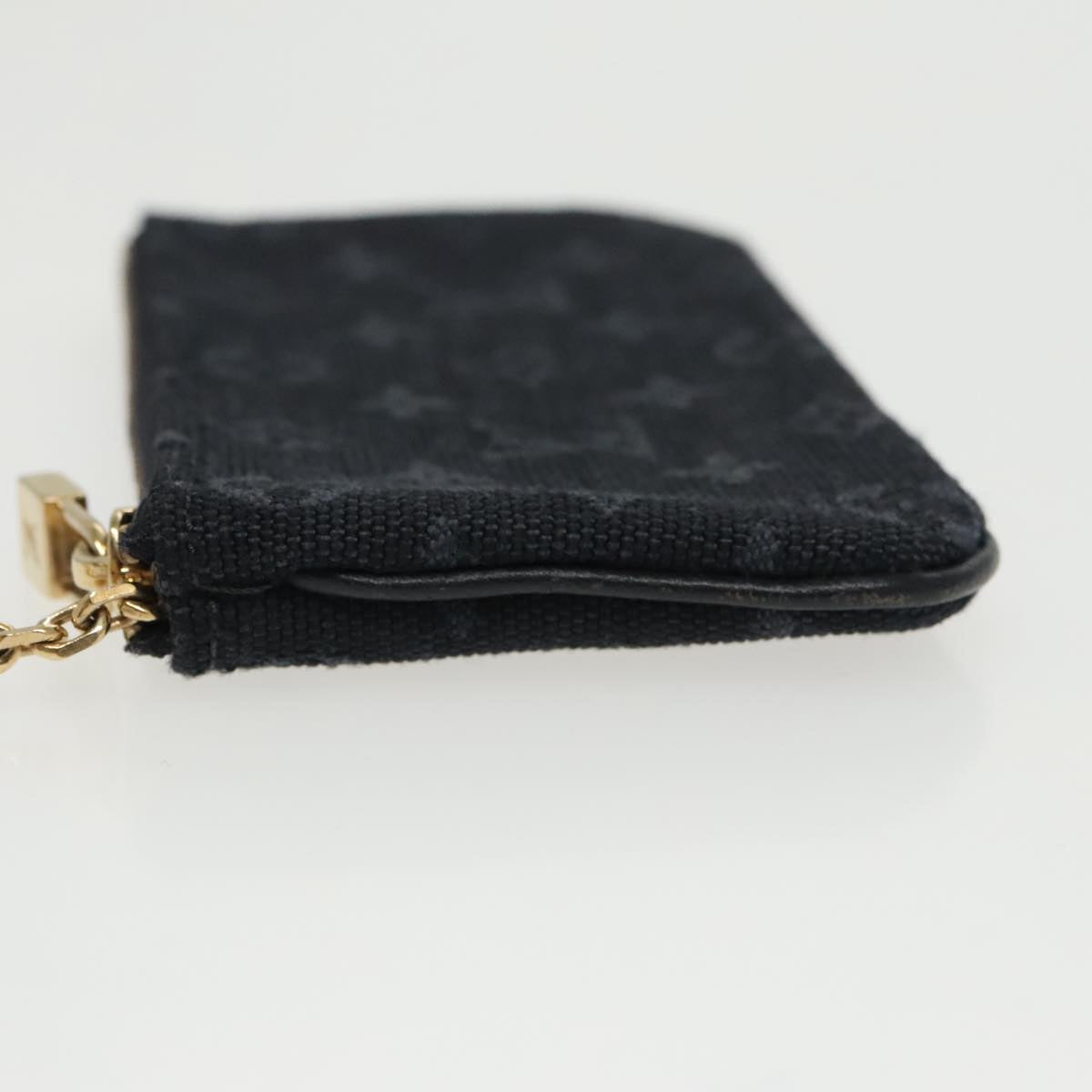 LOUIS VUITTON Monogram Mini Pochette Cles Coin Purse TST Blue M92436 ac3287