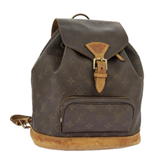 LOUIS VUITTON Monogram Montsouris GM Backpack M51135 LV ac3312