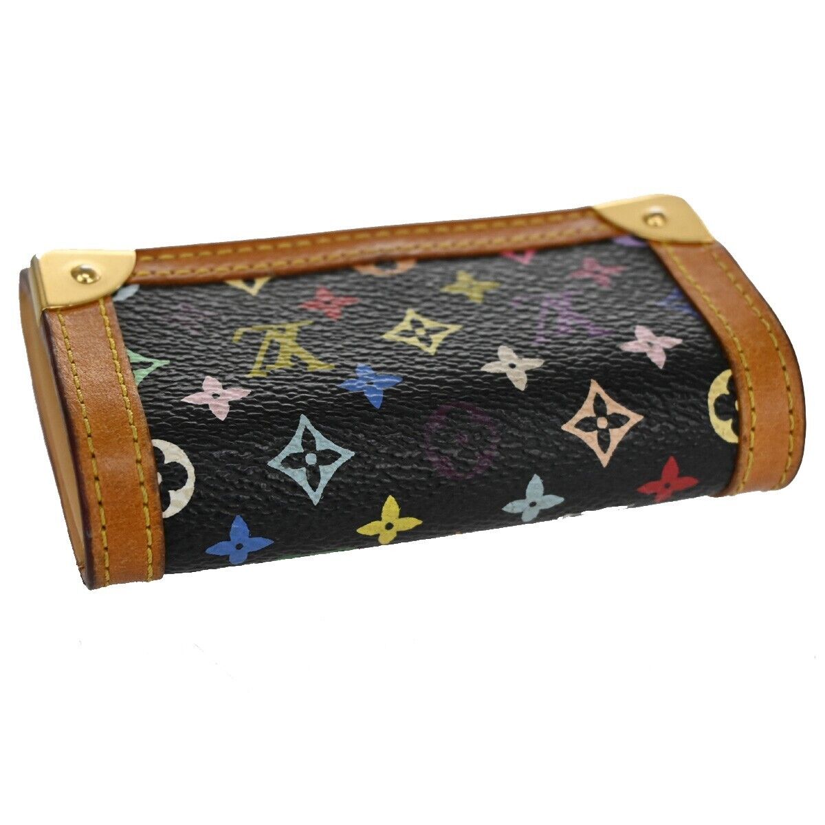 Louis Vuitton Coin Purse  Canvas Wallet  ()