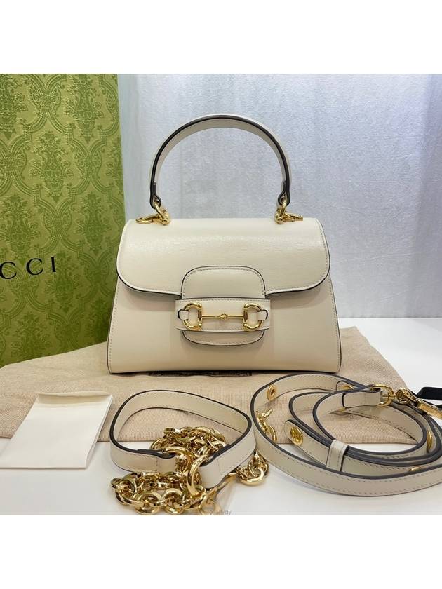 Luxury Gucci Trending 2025 703848 Horsebit 1955 Top Handle Mini Shoulder Bag