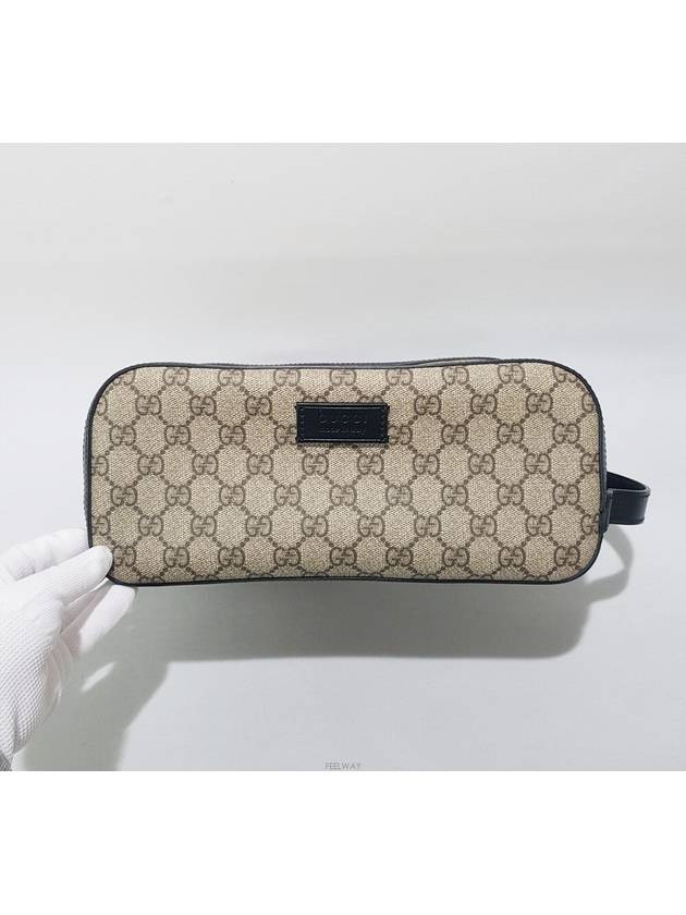 Luxury Gucci Trending 2025 GG Supreme Cosmetic Multi Pouch Bag 406395