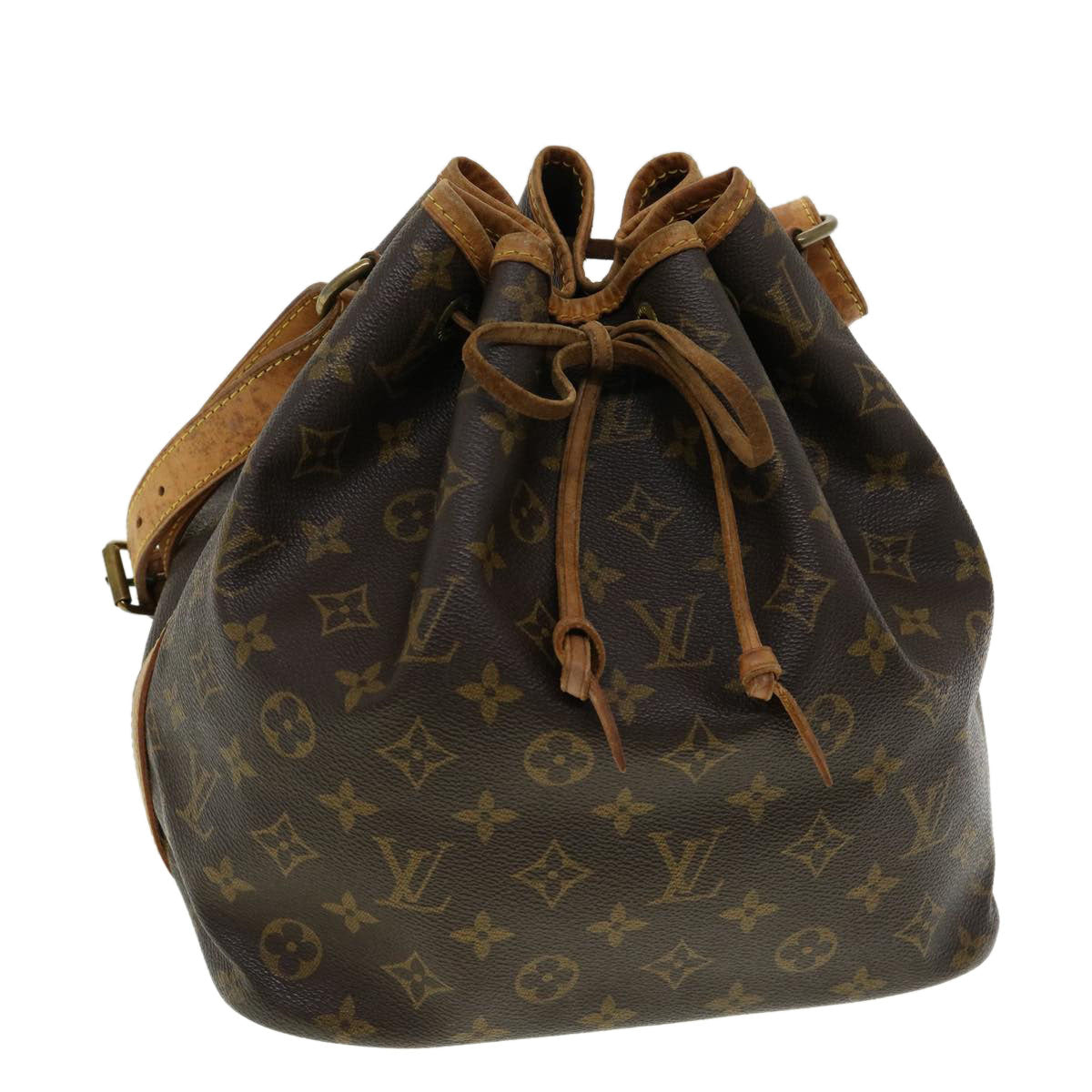 LOUIS VUITTON Monogram Petit Noe Shoulder Bag M42226 LV ac967