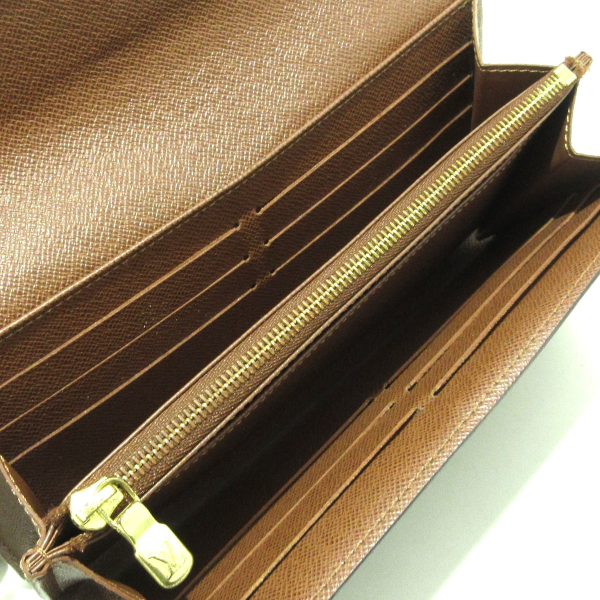 Louis Vuitton Portefeuille Sarah  Canvas Wallet  ()