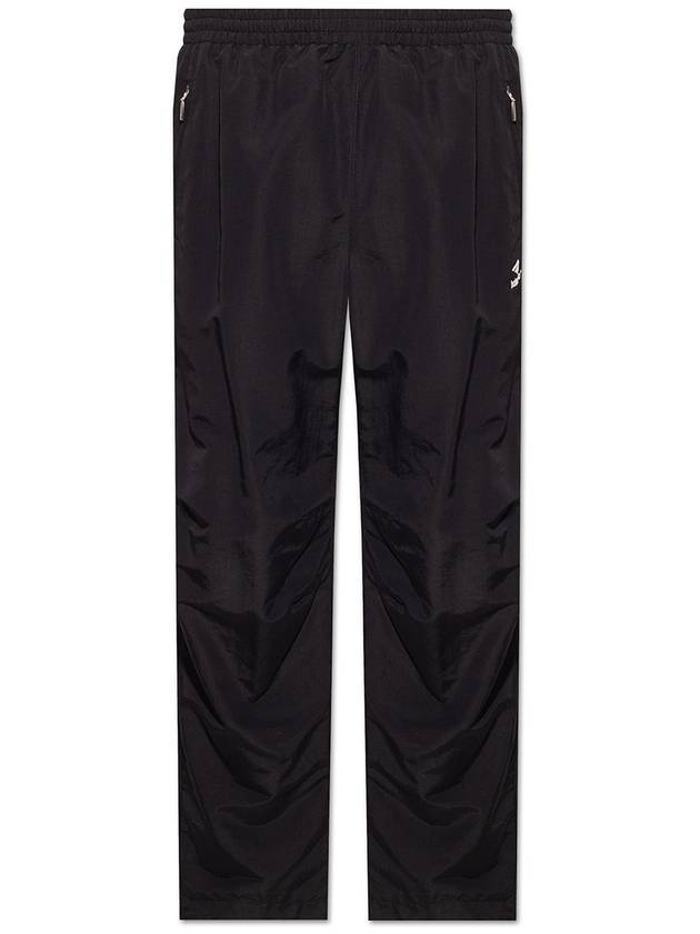 Luxury Balenciaga 3B Sports Icon Small Fit Track Pants Black