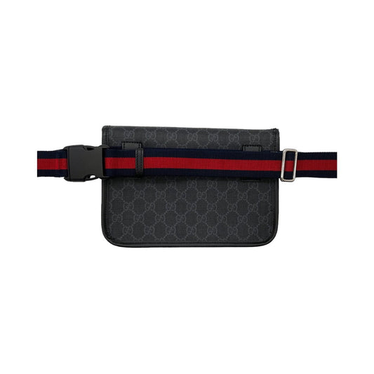Luxury Gucci GG Supreme Web Belt Bag