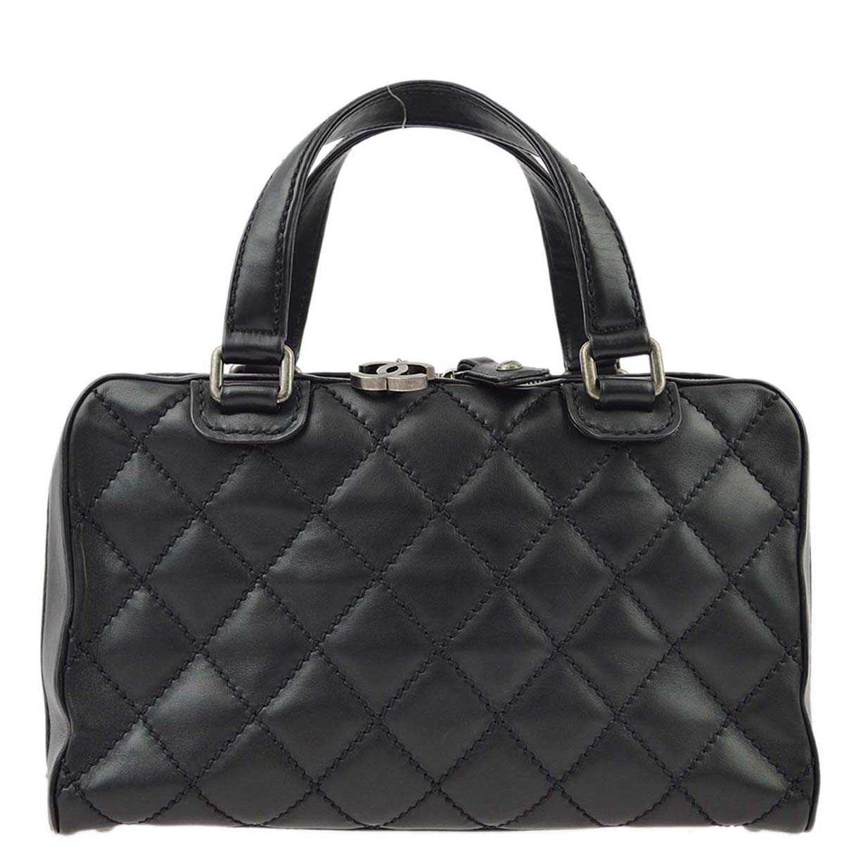 Chanel 2006-2008 Calfskin Wild Stitch Handbag