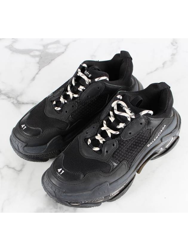 Luxury Balenciaga Triple S Dirty Black 41 Domestic 260