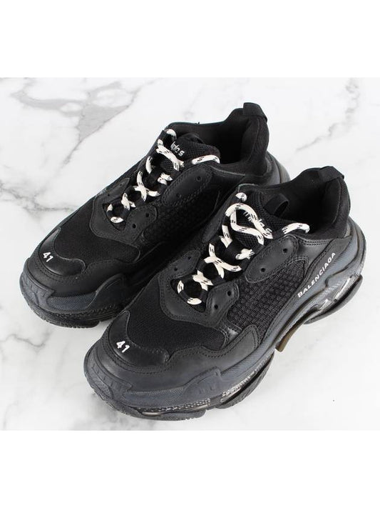 Luxury Balenciaga Triple S Dirty Black 41 Domestic 260