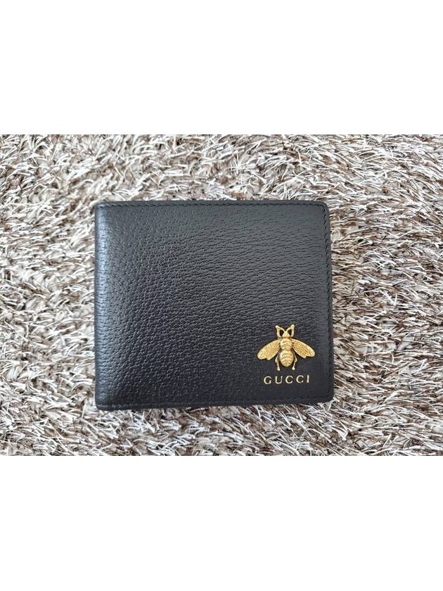 Luxury Gucci Trending 2025 Bee metal logo animal ring wallet