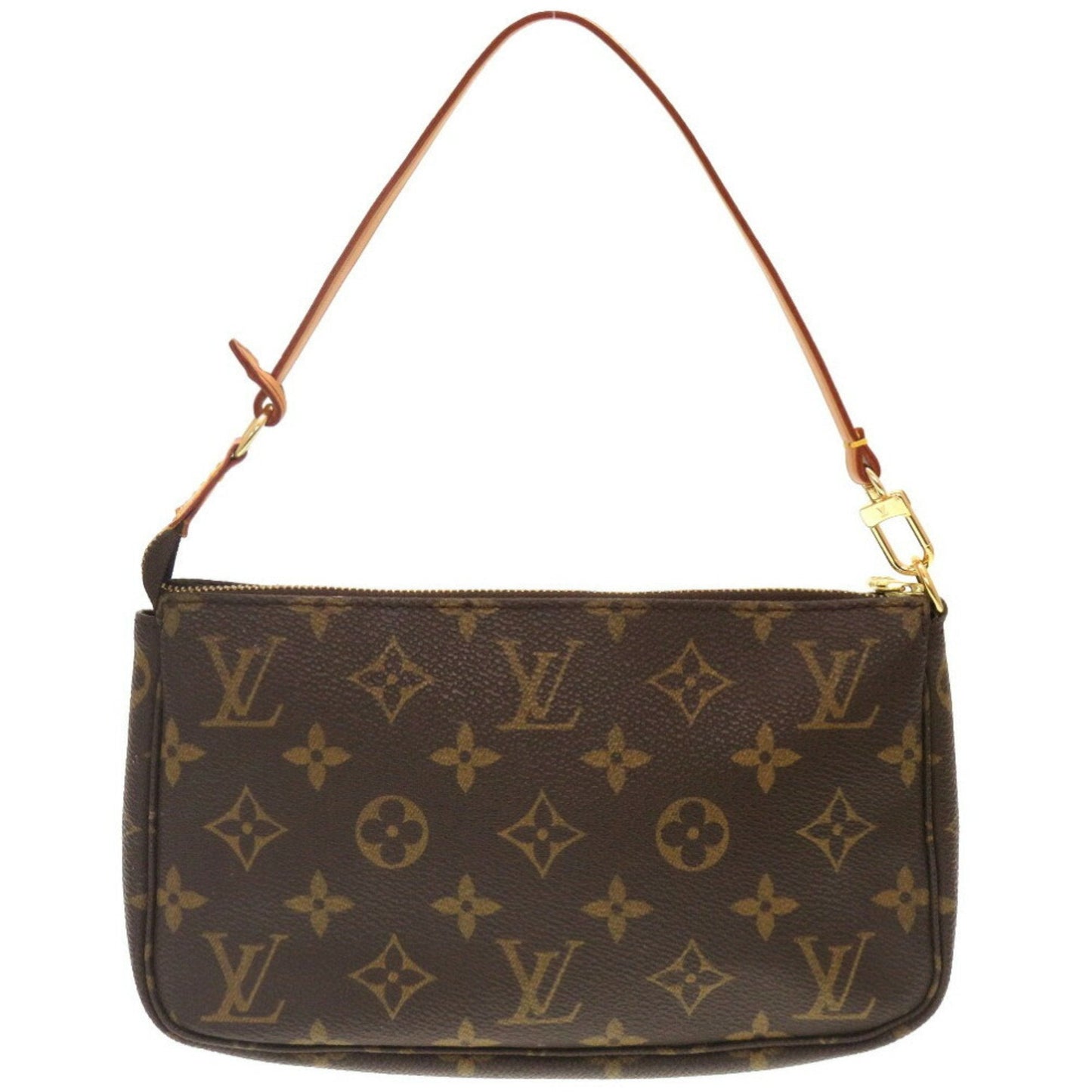 Louis Vuitton Pochette Accessoire  Canvas Clutch Bag ()