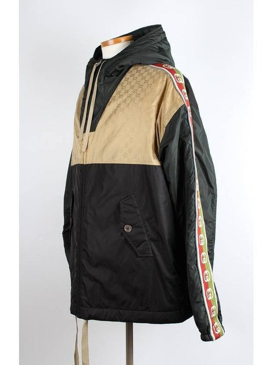 Luxury Gucci Trending 2025 Jacquard logo tape jacket size 50